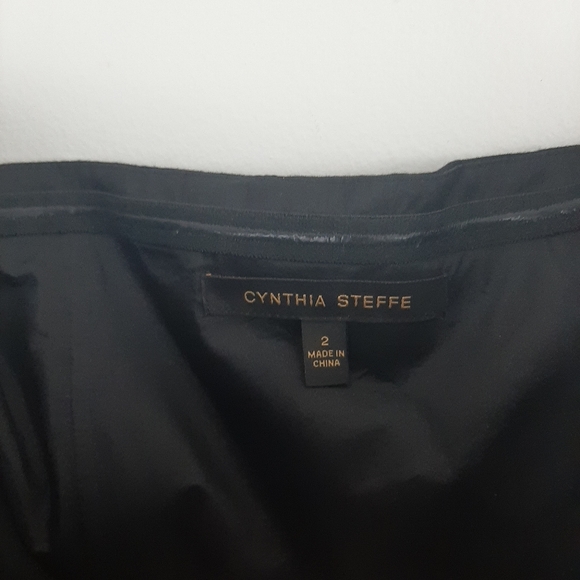 Cynthia Steffe black strapless dress - Picture 6 of 9